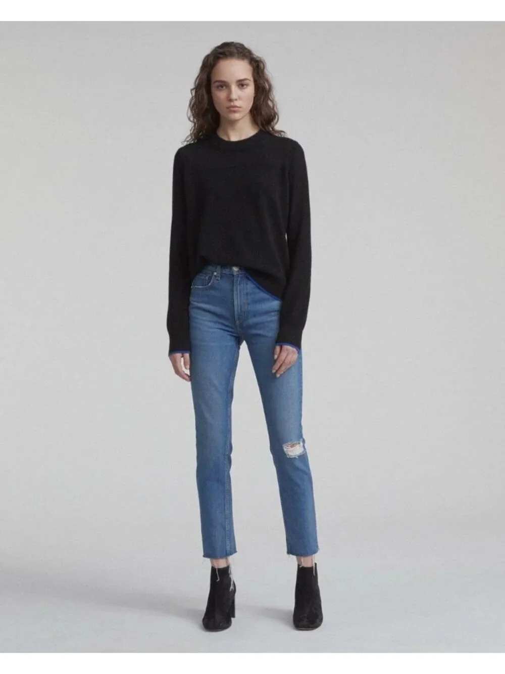 NEW Rag & Bone Women's 31 High Rise Ankle Skinny Jeans In Pamela NWT $250